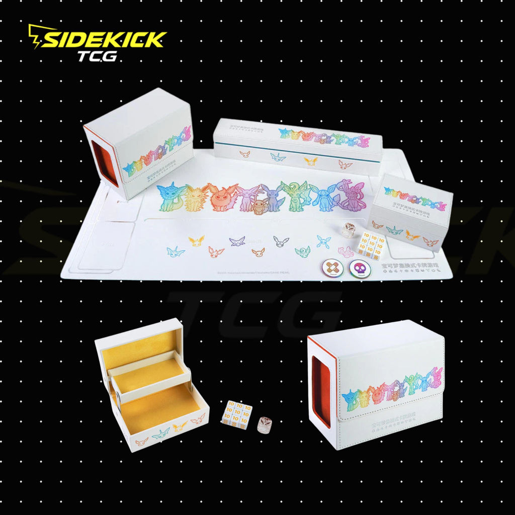 Pokémon TCG Sword & Shield Eevee Advanced Gift Box (CSH3) – Vaporeon + Jolteon + Flareon Bundle (Simplified Chinese)