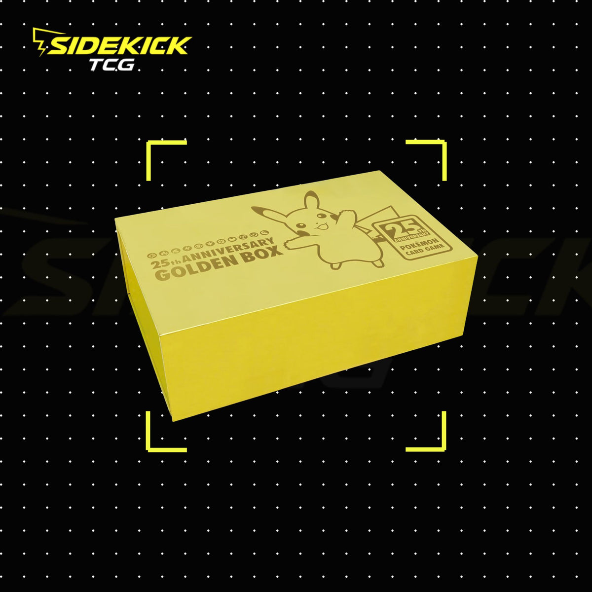Pokémon Sword & Shield Celebrations 25th Anniversary (S8a) Pikachu Golden Collection Box (Traditional Chinese)