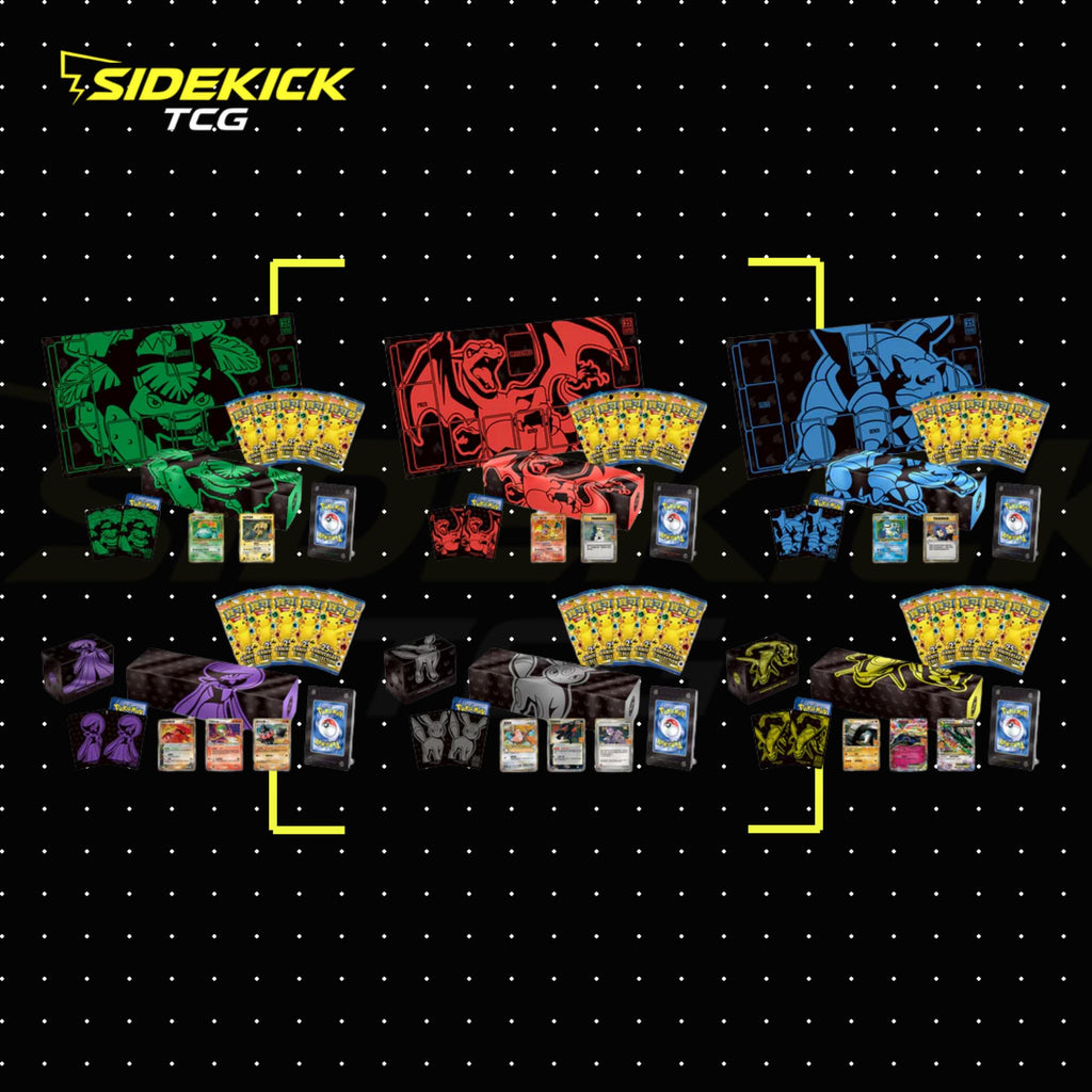 Pokémon Sword & Shield Celebrations 25th Anniversary (S8a) Collection Box Bundle – Charizard / Venusaur / Blastoise / Umbreon / Rayquaza / Gardevoir (Traditional Chinese)