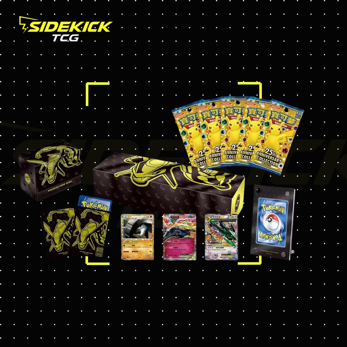 Pokémon Sword & Shield Celebrations 25th Anniversary (S8a) Collection Box Bundle – Charizard / Venusaur / Blastoise / Umbreon / Rayquaza / Gardevoir (Traditional Chinese)