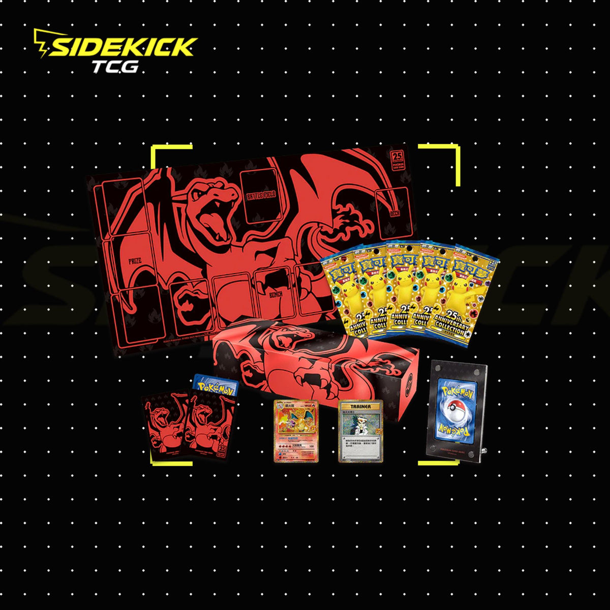 Pokémon Sword & Shield Celebrations 25th Anniversary (S8a) Collection Box Bundle – Charizard / Venusaur / Blastoise / Umbreon / Rayquaza / Gardevoir (Traditional Chinese)