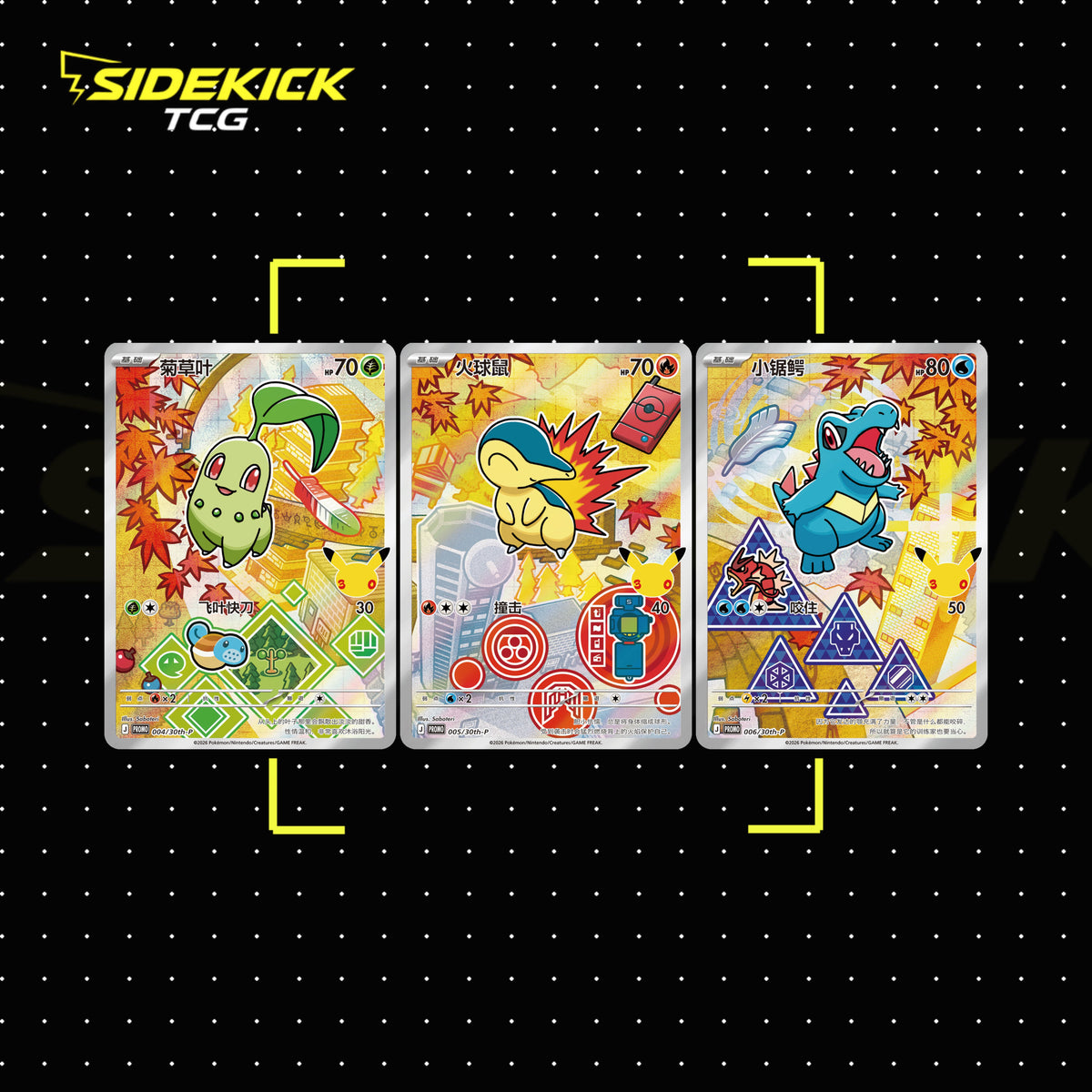 Pokémon 30th Anniversary - First Partner Card Set Vol 2