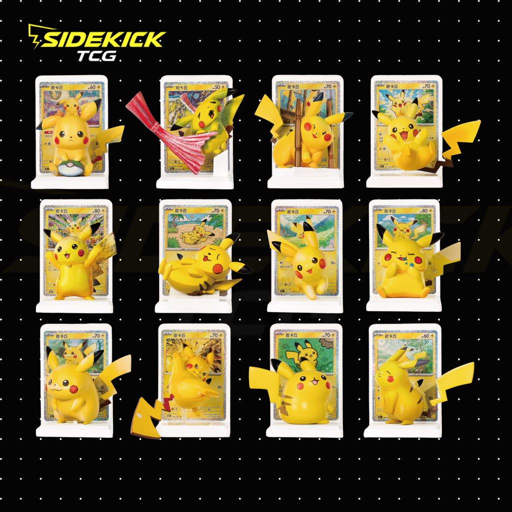 Pokémon TCG Simplified Chinese 30th Anniversary Dream Painting Vol. 4 – Pikachu Figure Set
