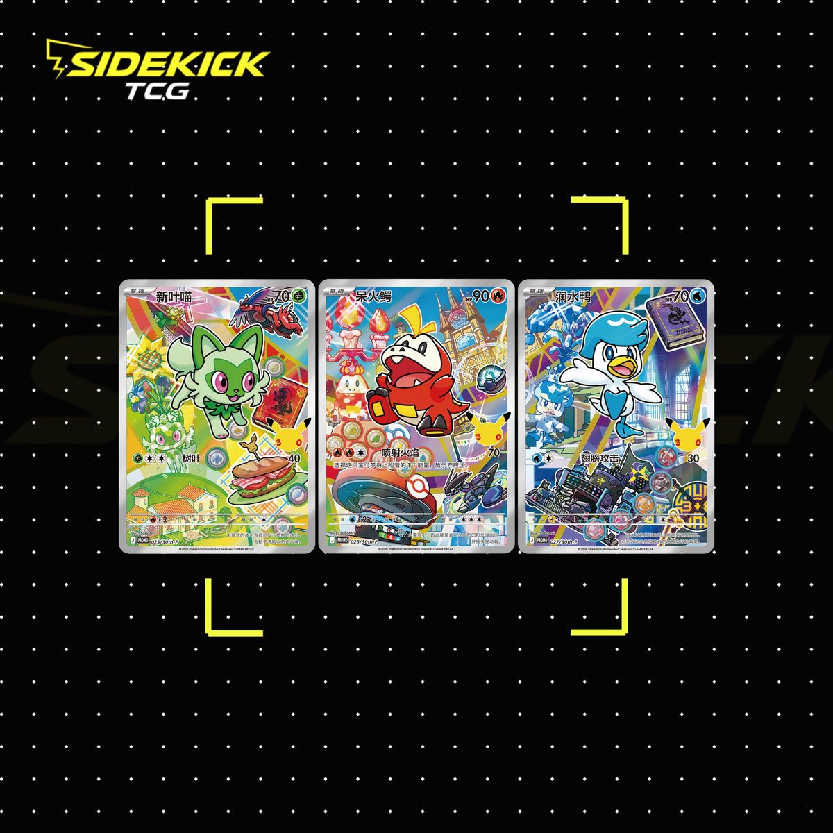Pokémon TCG Simplified Chinese 30th Anniversary First Partner Card Set Vol. 3