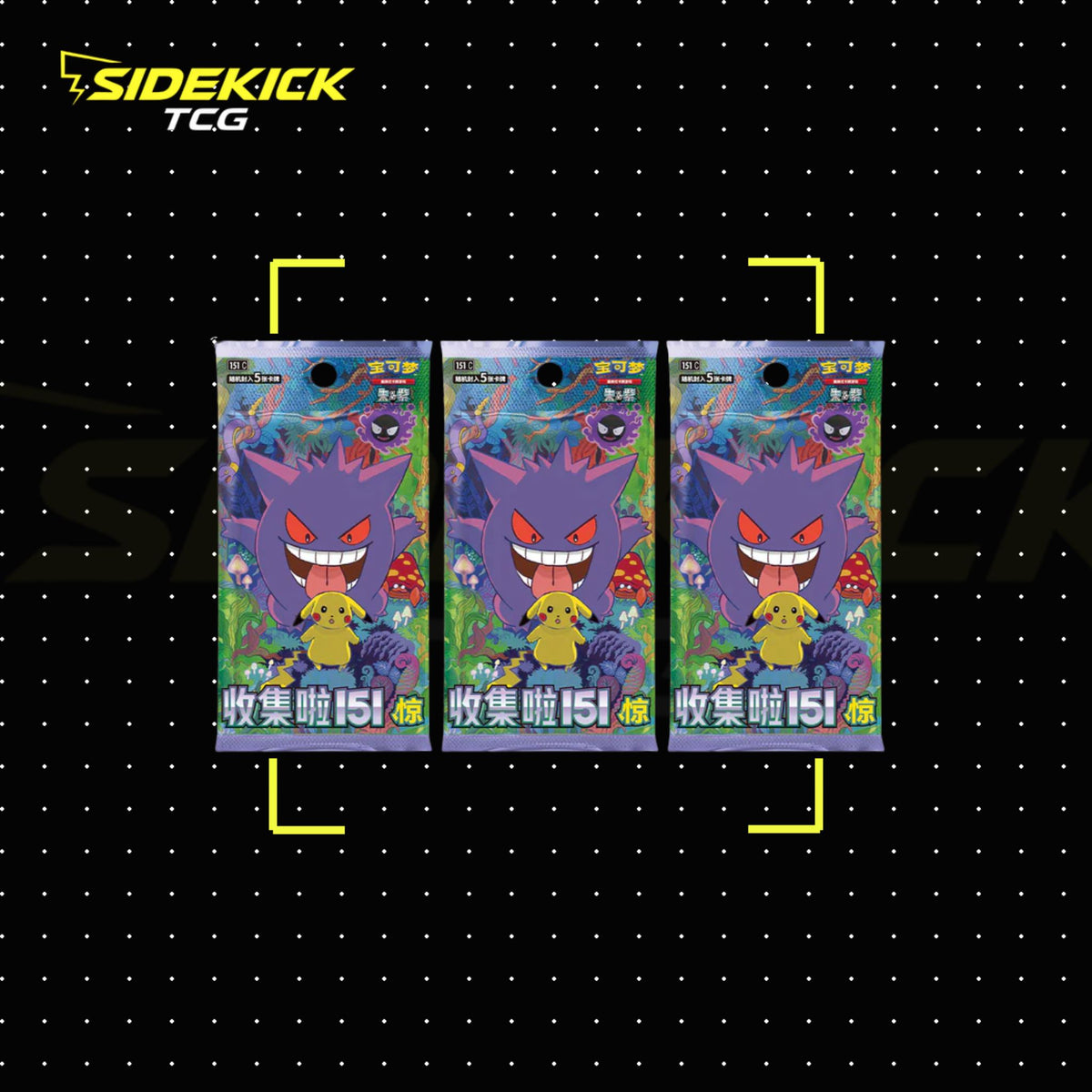 Pokémon Collect EX 151: Surprise Booster Coin Collection Set 2025 (Simplified Chinese)