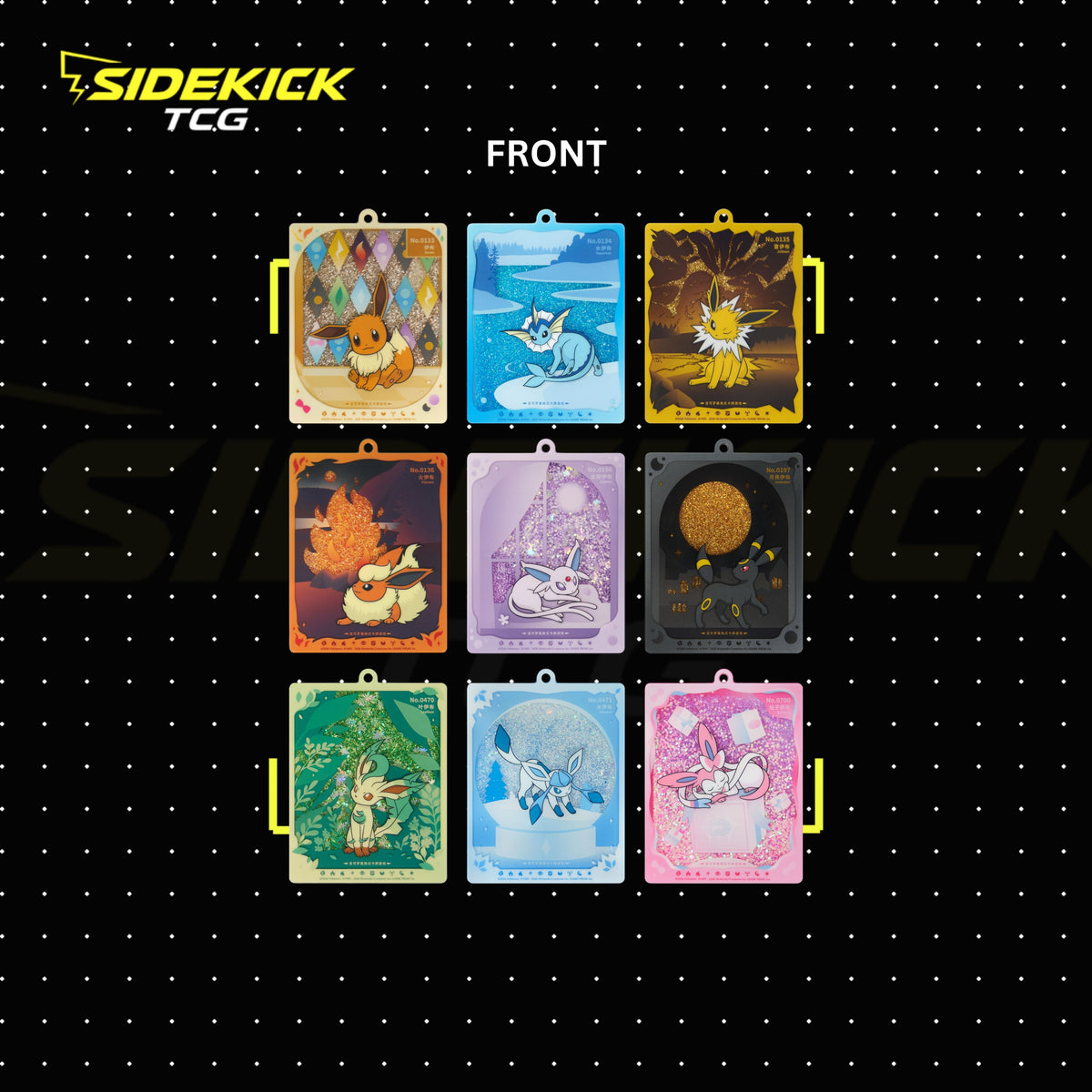 Pokémon Crystal Gathering Card Display Charm Gift Box (Simplified Chinese)