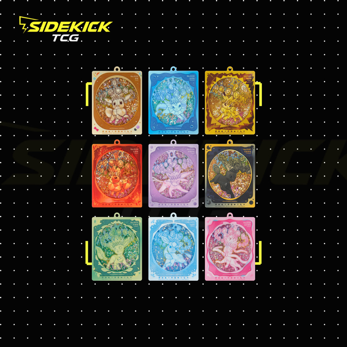 Pokémon Crystal Gathering Card Display Charm Gift Box (Simplified Chinese)